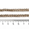 Transparent Glass Beads Strands EGLA-A035-T4mm-D16-5