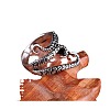 Alloy Adjustable Open Cuff Rings FS-WG8E8AD-02-4