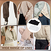 2Pcs 2 Colors Polyester Stretch Kintted Rib Fabric FIND-BC0014-01-5