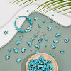 210Pcs 7 Styles Synthetic Turquoise Beads G-NB0005-44-4