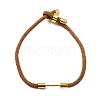 Braided Nylon Cord Bracelet Making MAK-A017-D03-15G-1