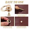 40Pcs Alloy Suspension Clasps FIND-CL0001-65B-6