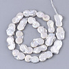 Natural Baroque Pearl Keshi Pearl Beads Strands PEAR-Q015-008-2