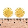 Tibetan Style Shank Buttons TIBE-R179-RG-LF-3