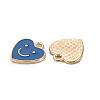 Alloy Enamel Charms ENAM-T016-12C-RS-3