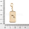 Tarot Alloy Enamel Pendant Decoration HJEW-P021-01A-G-3