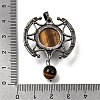 Natural Tiger Eye Pendants GG-CBA7610-03AS-08-3