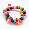 Dyed Synthetic Turquoise Bead Strands G-M148-03-A-2