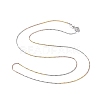 925 Sterling Silver Chain Necklaces for Women NJEW-A014-05-2