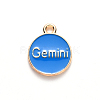Alloy Enamel Pendants ENAM-S124-01A-02I-3