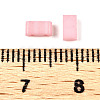 2-Hole Baking Paint Glass Seed Beads SEED-S023-17B-23-4