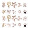 20Pcs 10 Style Alloy Cabochons FIND-SZ0001-59-1