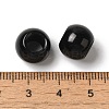 Natural Black Stone European Beads G-N342-03E-3
