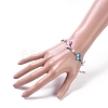 Link Bracelets & Dangle Earrings & Necklaces Jewelry Sets SJEW-JS01081-1-11