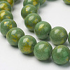 Natural Mashan Jade Beads Strands G-P232-01-I-10mm-1
