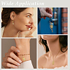 54Pcs 18 Style Alloy Pendant Decorations HJEW-ME00056-4