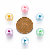 Opaque Acrylic Beads X-MACR-S370-H10mm-3