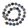 Natural Dumortierite Beads Strands G-C116-A113-01-4