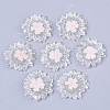 Transparent Clear Epoxy Resin Cabochons CRES-N025-02A-1
