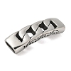 304 Stainless Steel Twisted Chain Connector Charms STAS-Z147-11AS-03-2