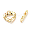 Brass Toggle Clasps KK-Q764-05G-2