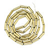 Electroplate Non-magnetic Synthetic Hematite Beads Strands G-S352-71D-01-2