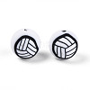 Handmade Polymer Clay Beads CLAY-N014-02A-08-4