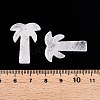 Natural Quartz Crystal Coconut Tree Pendants G-N342-02J-4