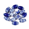 Handmade Millefiori Glass Barrel Beads LA-N002-03E-1