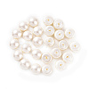 Shell Pearl Half Drilled Beads BSHE-G011-01-12mm-2