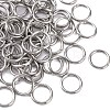304 Stainless Steel Open Jump Rings X-STAS-Q186-02-8x1mm-2