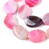 Natural Agate Dyed Beads Strands G-T138-202-3