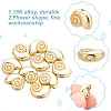 10Pcs Alloy Beads TIBEB-GO0001-03-3
