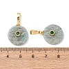Natural Amazonite Pendants G-P628-03G-06-3