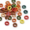 Donut Wooden Linking Rings WOOD-Q014-12mm-M-LF-1