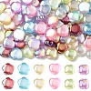 30Pcs 3 Styles UV Plating Resin Beads RESI-YW0005-80-1