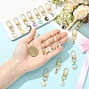 16Pcs Alloy Enamel Pendant Decorations HJEW-YW00249-3