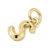 Brass Charms KK-I382-08G-S-2