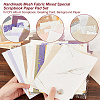 Handmade Mesh Fabric Mixed Special Scrapbook Paper Pad Set for DIY Album Scrapbook DIY-WH0304-716B-4