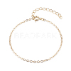 Brass Cable Chain Bracelets BJEW-JB06054-02-1