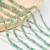 2 Strands Natural Green Aventurine Beads Strands G-NB0005-02-7