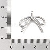 Brass Pave Clear Cubic Zirconia Pendants KK-Z061-20P-01-3