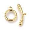 Brass Toggle Clasps KK-H480-02G-1