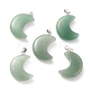 Natural Green Aventurine Pendants G-Z022-02M-1