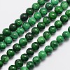 Natural Malaysia Jade Beads Strands X-G-A146-6mm-B04-3
