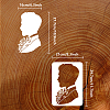 Plastic Drawing Painting Stencils Templates DIY-WH0396-219-2