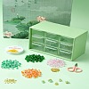 DIY Lampwork Beaded Bracelet Making Kit DIY-FZC0001-01B-2