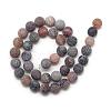 Natural Weathered Agate Bead Strands G-S237-4mm-11-2
