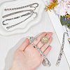 12Pcs 6 Styles Tibetan Style Alloy Bookmark Findings with Holes FIND-SC0008-99-3
