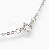 304 Stainless Steel Pendant Necklaces NJEW-JN02240-3